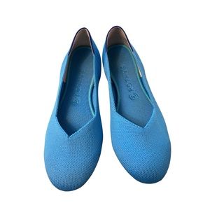 NWOT Rothy’s Blue round toe flats